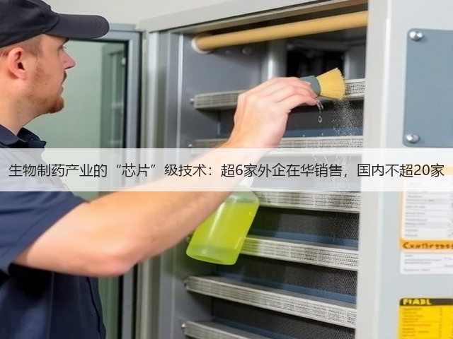 生物制药产业的“芯片”级技术:超6家外企在华销售,国内不超20家(图2) 生物制药产业的“芯片”级技术:超6家外企在华销售,国内不超20家(图2)