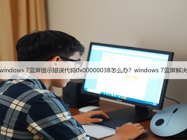windows 7蓝屏提示错误代码0x0000003B怎么办?windows 7蓝屏解决(图1) windows 7蓝屏提示错误代码0x0000003B怎么办?windows 7蓝屏解决(图1)