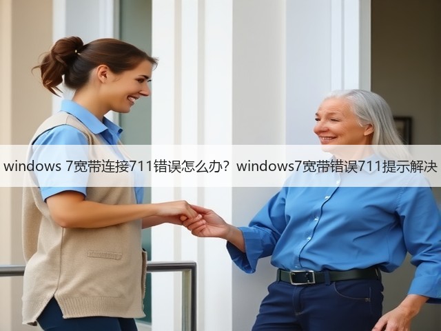 windows 7宽带连接711错误怎么办？windows7宽带错误711提示解决(图3)