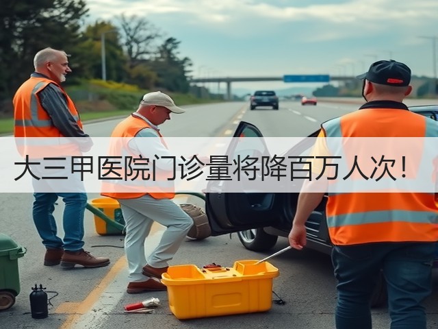 大三甲医院门诊量将降百万人次!(图1) 大三甲医院门诊量将降百万人次!(图1)