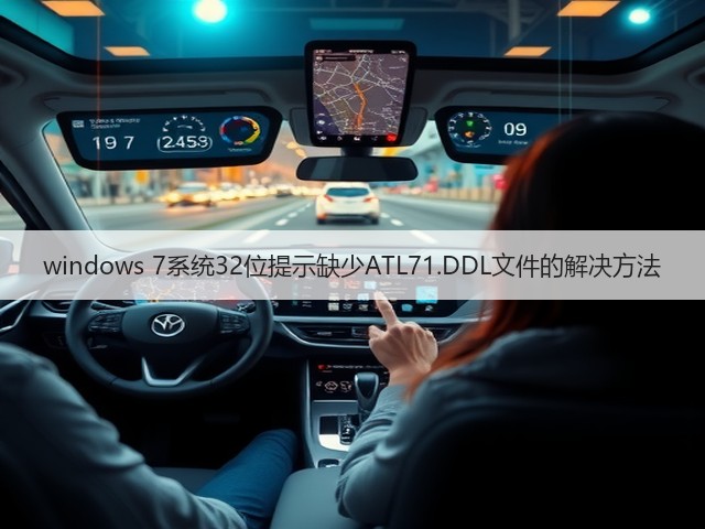 windows 7系统32位提示缺少ATL71.DDL文件的解决方法(图3)