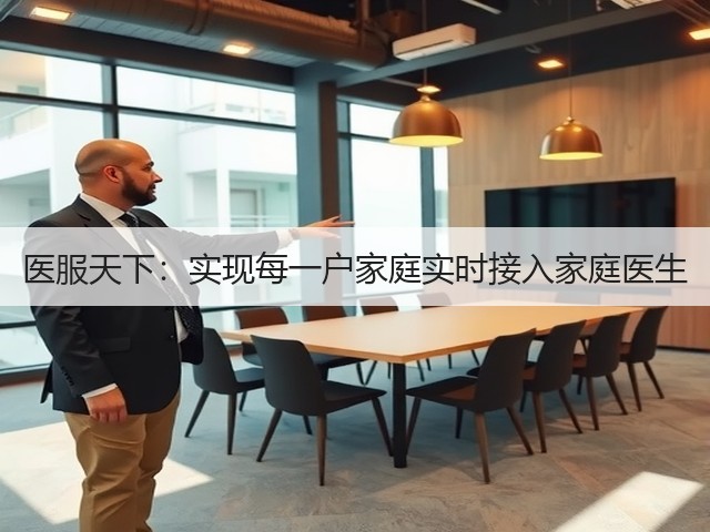 医服天下:实现每一户家庭实时接入家庭医生(图1) 医服天下:实现每一户家庭实时接入家庭医生(图1)