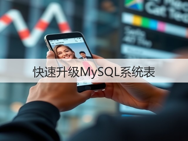快速升级MySQL系统表(图2) 快速升级MySQL系统表(图2)