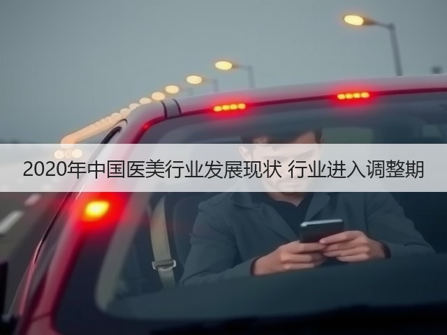 2020年中国医美行业发展现状 行业进入调整期(图2) 2020年中国医美行业发展现状 行业进入调整期(图2)