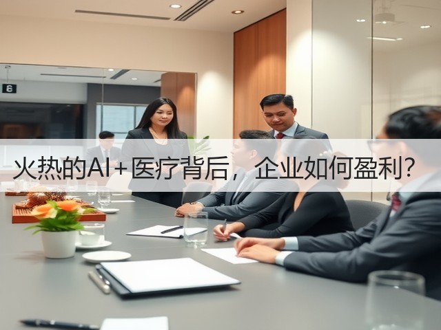 火热的AI+医疗背后,企业如何盈利?(图2) 火热的AI+医疗背后,企业如何盈利?(图2)
