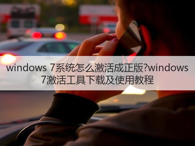 windows 7系统怎么激活成正版?windows 7激活工具下载及使用教程(图2) windows 7系统怎么激活成正版?windows 7激活工具下载及使用教程(图2)