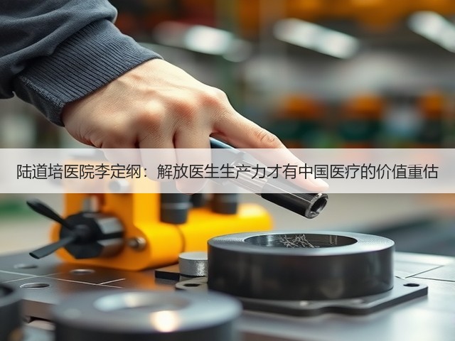 陆道培医院李定纲：解放医生生产力才有中国医疗的价值重估(图2)