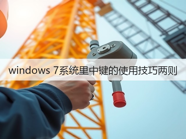 windows 7系统里中键的使用技巧两则(图2) windows 7系统里中键的使用技巧两则(图2)