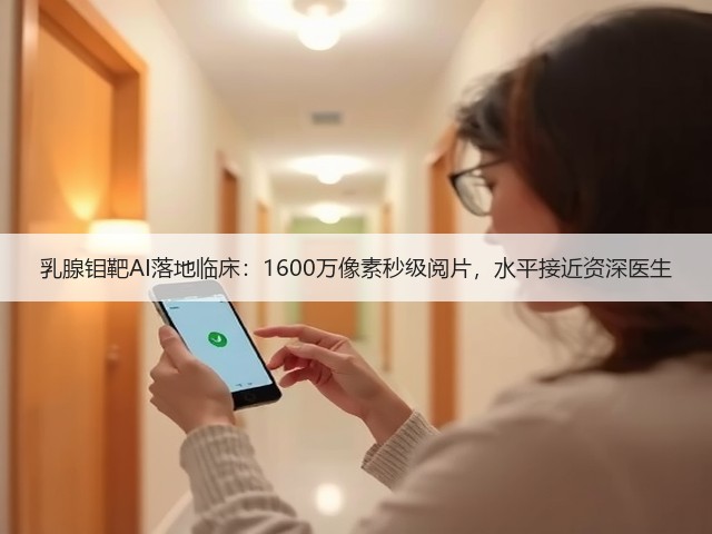 乳腺钼靶AI落地临床:1600万像素秒级阅片,水平接近资深医生(图2) 乳腺钼靶AI落地临床:1600万像素秒级阅片,水平接近资深医生(图2)