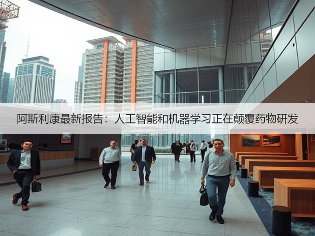 阿斯利康最新报告:人工智能和机器学习正在颠覆药物研发(图1) 阿斯利康最新报告:人工智能和机器学习正在颠覆药物研发(图1)