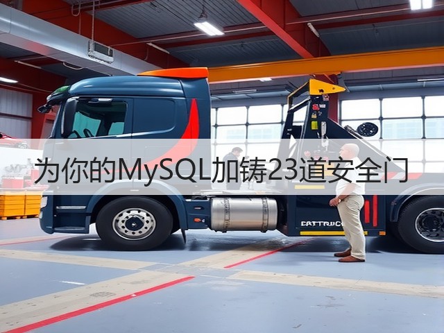 为你的MySQL加铸23道安全门(图2) 为你的MySQL加铸23道安全门(图2)