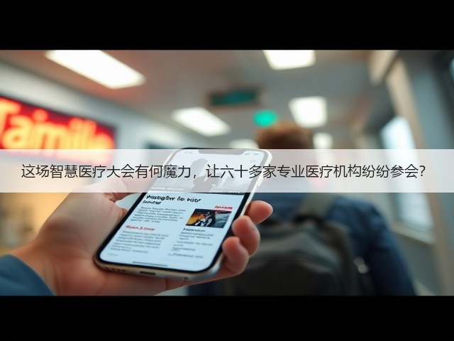 这场智慧医疗大会有何魔力，让六十多家专业医疗机构纷纷参会？(图2)