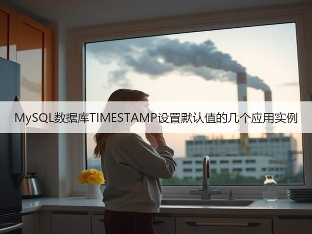 MySQL数据库TIMESTAMP设置默认值的几个应用实例(图1) MySQL数据库TIMESTAMP设置默认值的几个应用实例(图1)