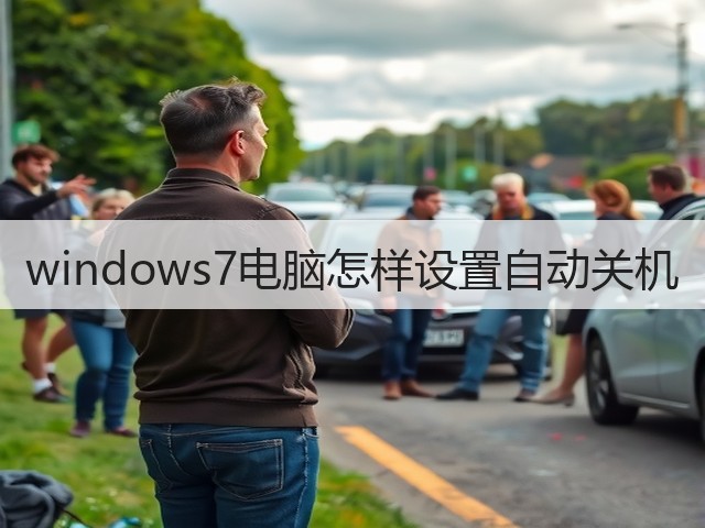 windows7电脑怎样设置自动关机(图2) windows7电脑怎样设置自动关机(图2)