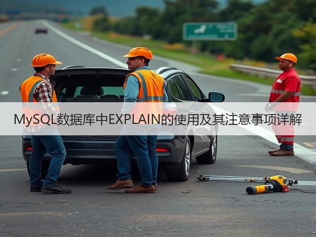 MySQL数据库中EXPLAIN的使用及其注意事项详解(图1) MySQL数据库中EXPLAIN的使用及其注意事项详解(图1)