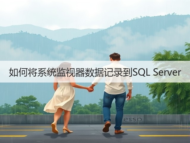 如何将系统监视器数据记录到SQL Server(图2) 如何将系统监视器数据记录到SQL Server(图2)
