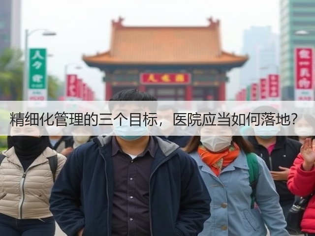 精细化管理的三个目标,医院应当如何落地?(图2) 精细化管理的三个目标,医院应当如何落地?(图2)