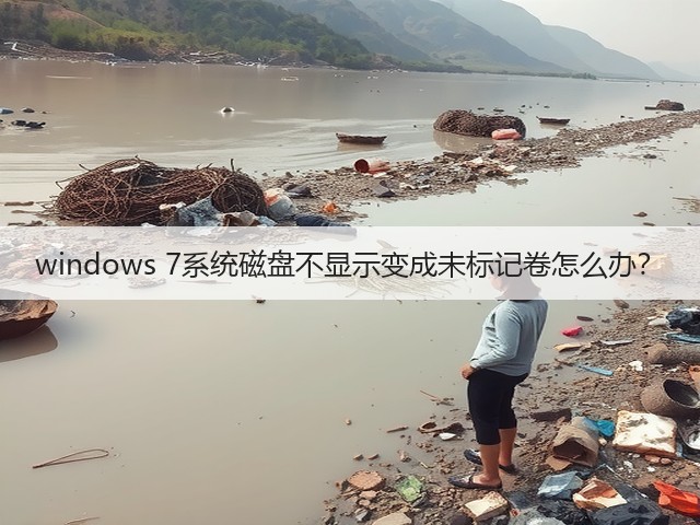 windows 7系统磁盘不显示变成未标记卷怎么办?(图3) windows 7系统磁盘不显示变成未标记卷怎么办?(图3)