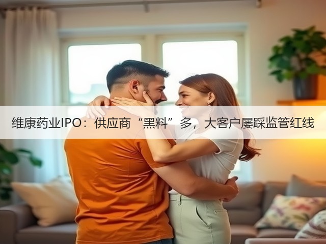 维康药业IPO:供应商“黑料”多,大客户屡踩监管红线(图1) 维康药业IPO:供应商“黑料”多,大客户屡踩监管红线(图1)