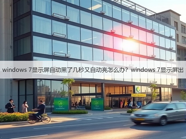 windows 7显示屏自动黑了几秒又自动亮怎么办?windows 7显示屏出(图3) windows 7显示屏自动黑了几秒又自动亮怎么办?windows 7显示屏出(图3)