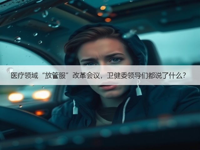 医疗领域“放管服”改革会议,卫健委领导们都说了什么?(图3) 医疗领域“放管服”改革会议,卫健委领导们都说了什么?(图3)