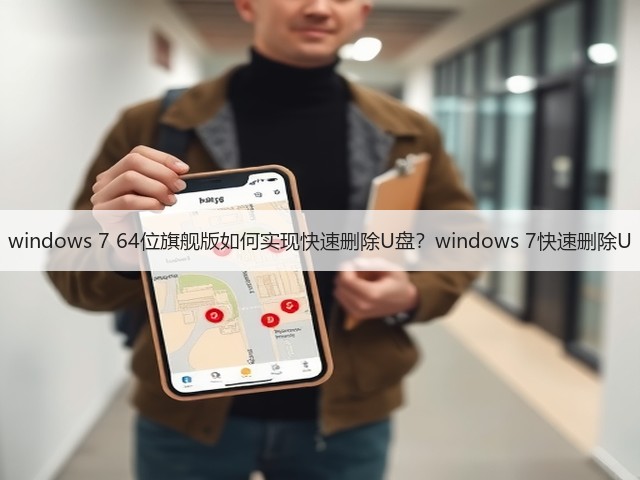windows 7 64位旗舰版如何实现快速删除U盘？windows 7快速删除U(图2)
