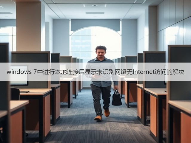 windows 7中进行本地连接后显示未识别网络无Internet访问的解决(图2) windows 7中进行本地连接后显示未识别网络无Internet访问的解决(图2)