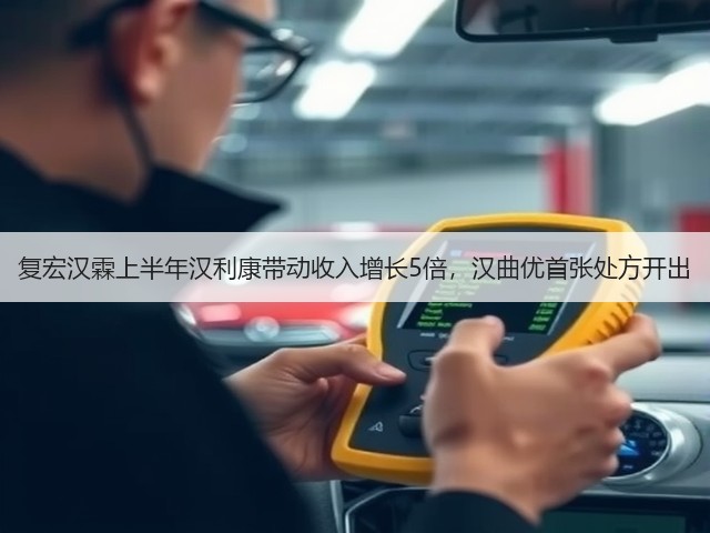 复宏汉霖上半年汉利康带动收入增长5倍，汉曲优首张处方开出(图2)