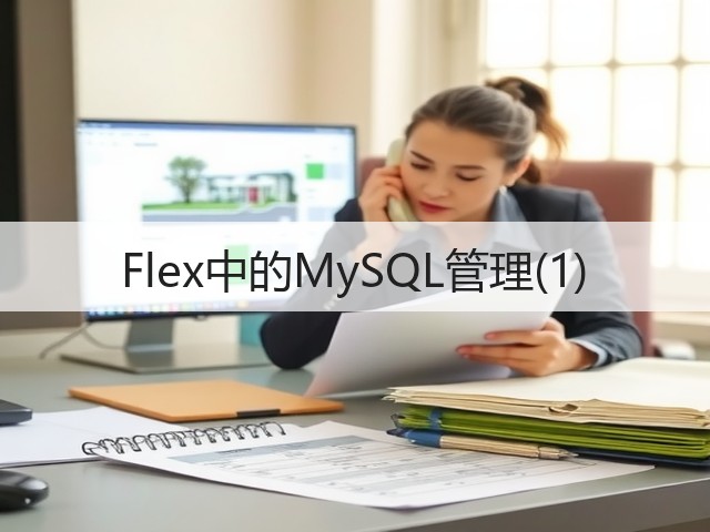 Flex中的MySQL管理(1)(图2)