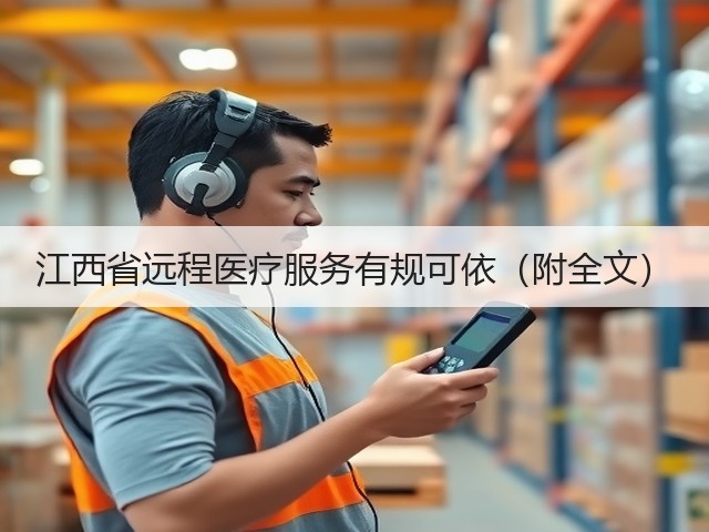 江西省远程医疗服务有规可依(附全文)(图1) 江西省远程医疗服务有规可依(附全文)(图1)