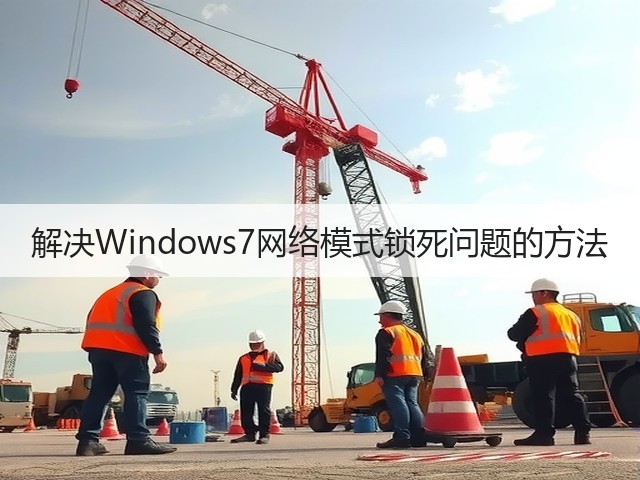 解决Windows7网络模式锁死问题的方法(图1) 解决Windows7网络模式锁死问题的方法(图1)