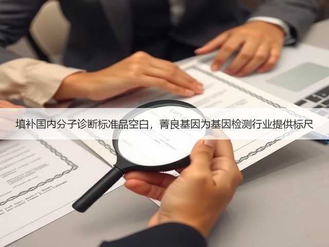 填补国内分子诊断标准品空白,菁良基因为基因检测行业提供标尺(图3) 填补国内分子诊断标准品空白,菁良基因为基因检测行业提供标尺(图3)