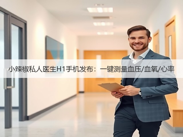 小辣椒私人医生H1手机发布:一键测量血压/血氧/心率(图2) 小辣椒私人医生H1手机发布:一键测量血压/血氧/心率(图2)