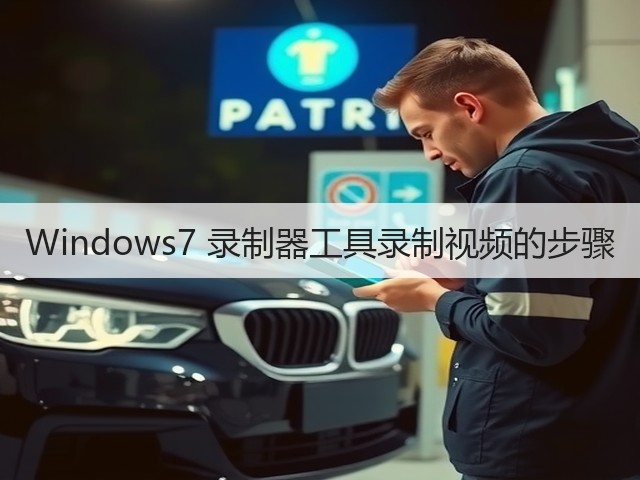 Windows7 录制器工具录制视频的步骤(图2)