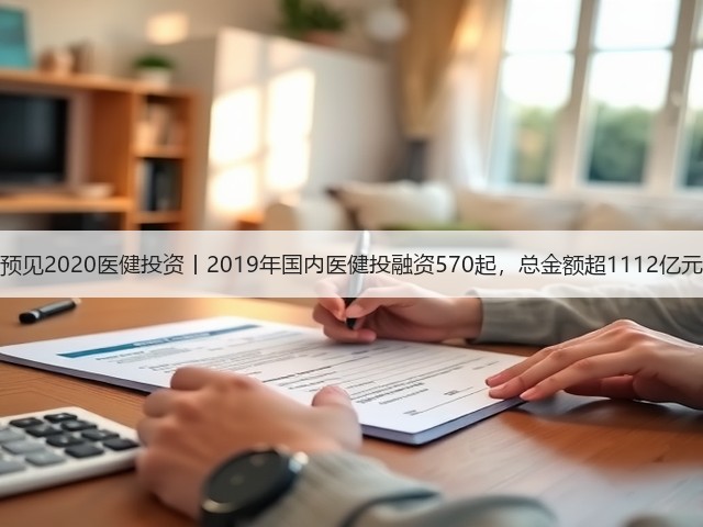 预见2020医健投资丨2019年国内医健投融资570起,总金额超1112亿元(图1) 预见2020医健投资丨2019年国内医健投融资570起,总金额超1112亿元(图1)