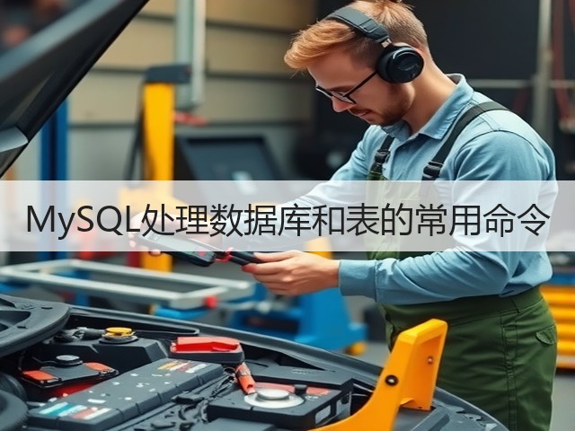 MySQL处理数据库和表的常用命令(图1) MySQL处理数据库和表的常用命令(图1)