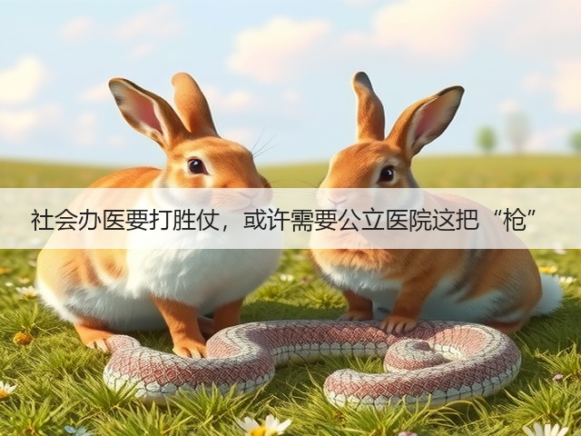社会办医要打胜仗,或许需要公立医院这把“枪”(图1) 社会办医要打胜仗,或许需要公立医院这把“枪”(图1)