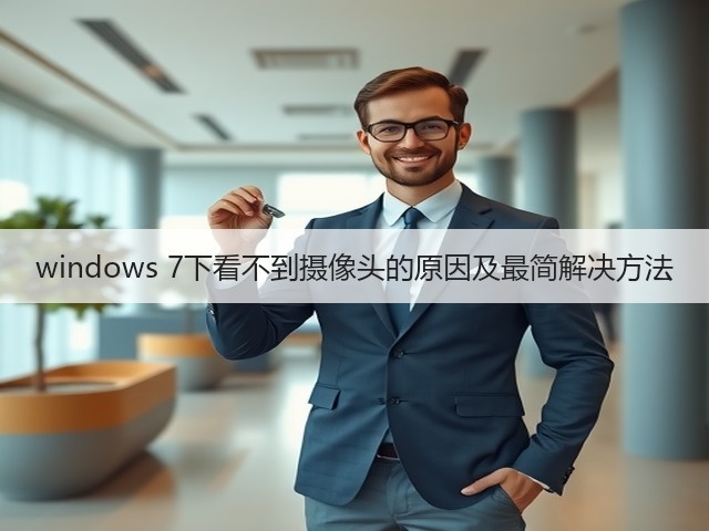 windows 7下看不到摄像头的原因及最简解决方法(图1) windows 7下看不到摄像头的原因及最简解决方法(图1)