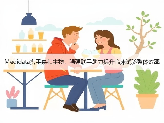 Medidata携手嘉和生物,强强联手助力提升临床试验整体效率(图2) Medidata携手嘉和生物,强强联手助力提升临床试验整体效率(图2)
