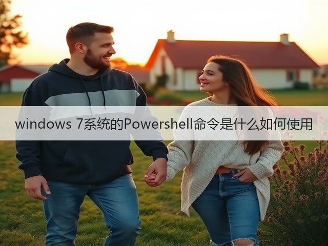windows 7系统的Powershell命令是什么如何使用(图3) windows 7系统的Powershell命令是什么如何使用(图3)