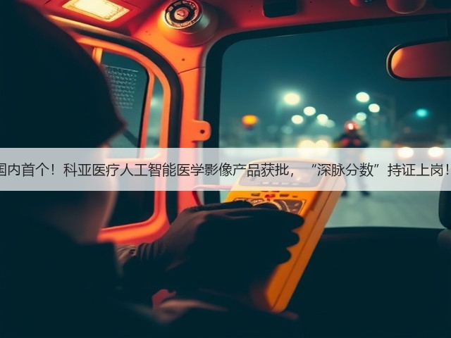 国内首个!科亚医疗人工智能医学影像产品获批,“深脉分数”持证上岗!(图1) 国内首个!科亚医疗人工智能医学影像产品获批,“深脉分数”持证上岗!(图1)