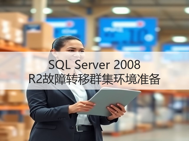 SQL Server 2008 R2故障转移群集环境准备(图2) SQL Server 2008 R2故障转移群集环境准备(图2)