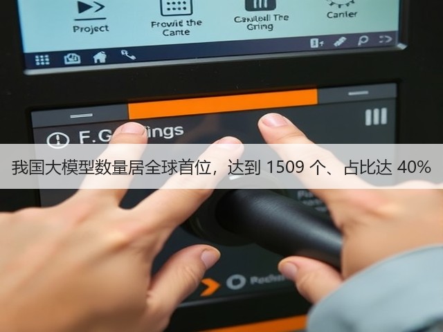 我国大模型数量居全球首位，达到 1509 个、占比达 40%(图2)