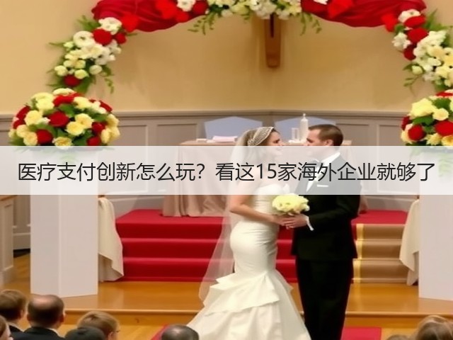 医疗支付创新怎么玩?看这15家海外企业就够了(图2) 医疗支付创新怎么玩?看这15家海外企业就够了(图2)