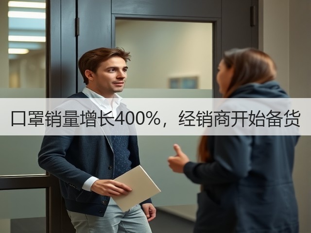 口罩销量增长400%,经销商开始备货(图3) 口罩销量增长400%,经销商开始备货(图3)