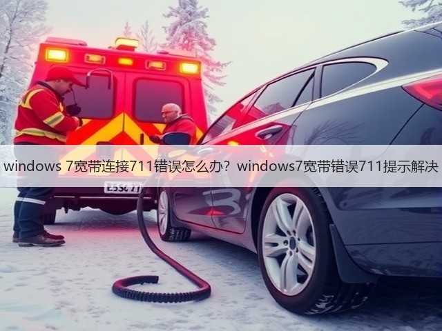 windows 7宽带连接711错误怎么办？windows7宽带错误711提示解决(图2)
