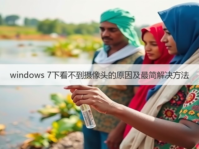 windows 7下看不到摄像头的原因及最简解决方法(图2) windows 7下看不到摄像头的原因及最简解决方法(图2)