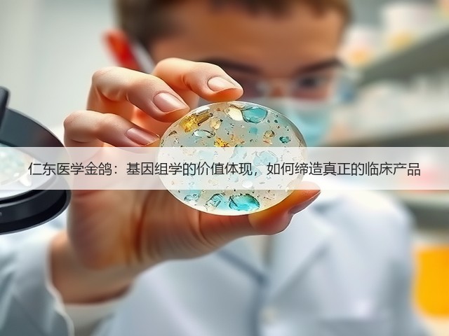 仁东医学金鸽:基因组学的价值体现,如何缔造真正的临床产品(图1) 仁东医学金鸽:基因组学的价值体现,如何缔造真正的临床产品(图1)