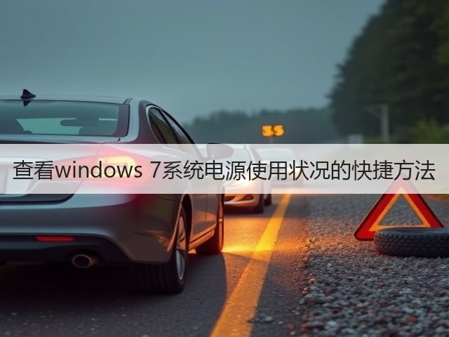 查看windows 7系统电源使用状况的快捷方法(图3) 查看windows 7系统电源使用状况的快捷方法(图3)