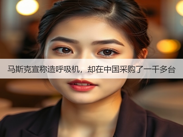 马斯克宣称造呼吸机,却在中国采购了一千多台(图1) 马斯克宣称造呼吸机,却在中国采购了一千多台(图1)